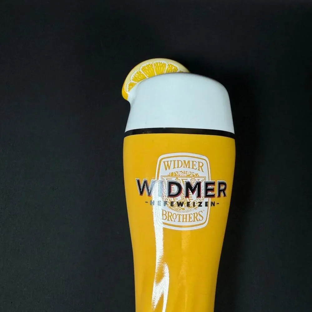 Widmer Brothers Hefeweizen 12” Porcelain Beer Tap Handle bar